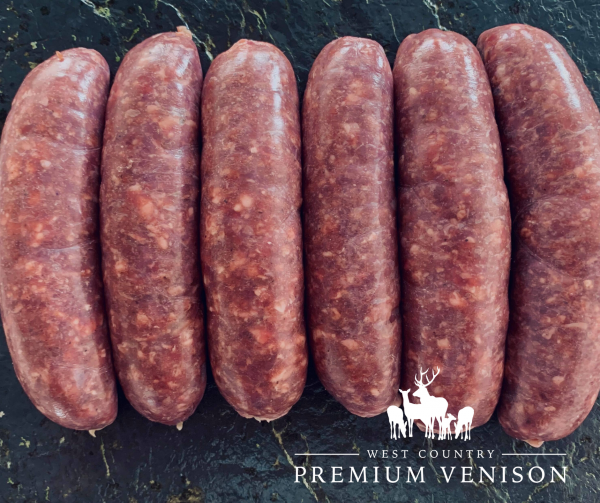 Cornish Venison & Lamb Sausages West Country Premium Venison